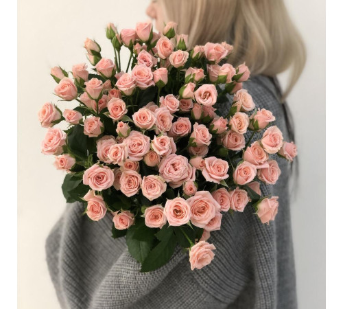 Кустовая роза Лидия 21 шт