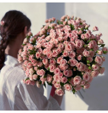 Кустовая Роза Лидия 51 шт