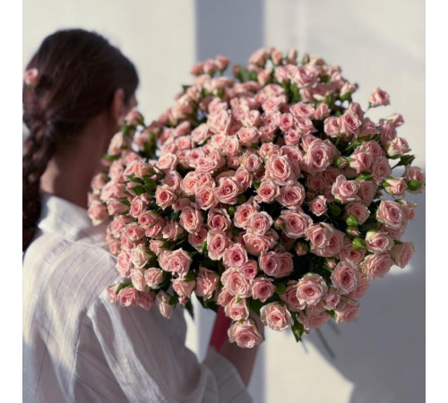 Кустовая Роза Лидия 51 шт