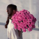 Розовая Роза 51 шт